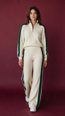 Compleu Damă Tricotat cu Pantaloni Largi | Mira Style