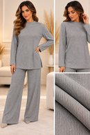 Compleu damă cu pantaloni și sclipici fin | Mira Style