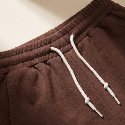 Fustă-pantalon casual cu șnur în talie — detaliu material