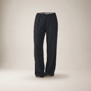 Pantaloni largi cu strasuri, negri — Negru