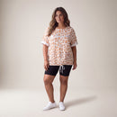 Set 2 piese cu imprimeu leopard — purtat, din față