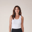 Top raiat cu decolteu rotund — tryon_apropiat
