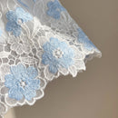 Top scurt din dantelă, alb — detail_constructie