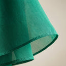 Top scurt cu volane suprapuse, verde smarald — detail_constructie