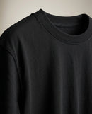 Tricou bărbați pepper & mint, negru, guler rotund, din bumbac, stil casual