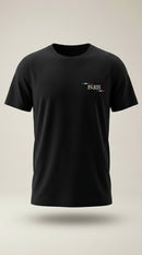 Tricou bărbați zagora active negru cu broderie 'paris' și turnul eiffel, bumbac premium, stil casual