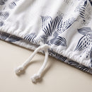 Tricou cu imprimeu floral și șnur în talie — detail_constructie