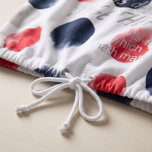 Tricou plus size cu imprimeu și șnur — detail_constructie
